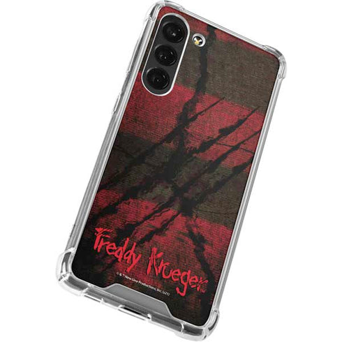 Nightmare on Elm Street Freddy Krueger Scratch Galaxy S24 FE Clear Case