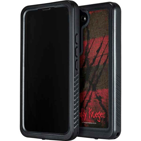 Nightmare on Elm Street Freddy Krueger Scratch Galaxy S24 Plus Waterproof Case