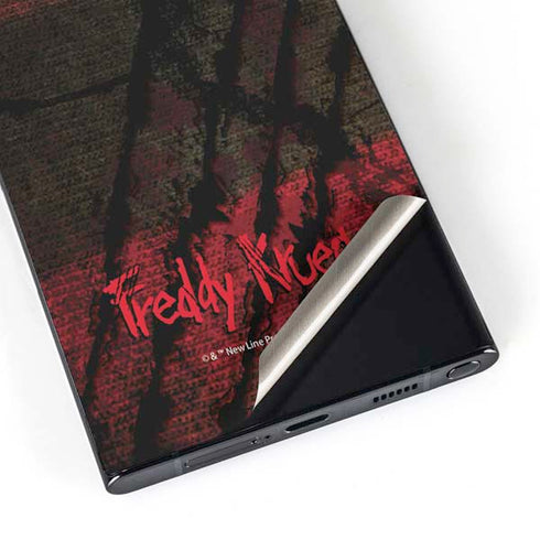 Nightmare on Elm Street Freddy Krueger Scratch Galaxy S24 Ultra Skin