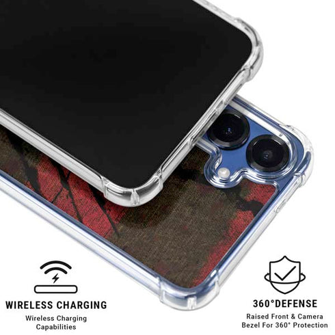 Nightmare on Elm Street Freddy Krueger Scratch Galaxy S25 Clear Case