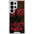 Nightmare on Elm Street Freddy Krueger Scratch Galaxy S25 Ultra Clear Case
