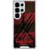 Nightmare on Elm Street Freddy Krueger Scratch Galaxy S26 Ultra Clear Case