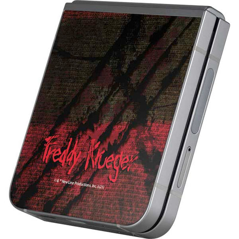Nightmare on Elm Street Freddy Krueger Scratch Galaxy Z Flip6 Skin