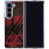 Nightmare on Elm Street Freddy Krueger Scratch Galaxy Z Fold5 5G Clear Case