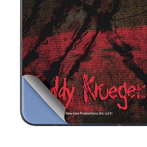 Nightmare on Elm Street Freddy Krueger Scratch Galaxy Z Fold5 5G Skin