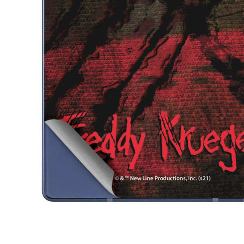 Nightmare on Elm Street Freddy Krueger Scratch Galaxy Z Fold6 Skin