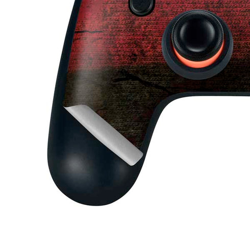 Nightmare on Elm Street Freddy Krueger Scratch Google Stadia Controller Skin