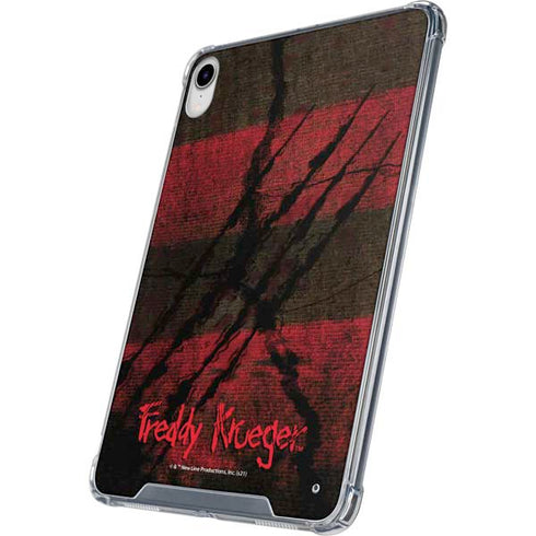 Nightmare on Elm Street Freddy Krueger Scratch iPad 11th Gen (2025) Clear Case