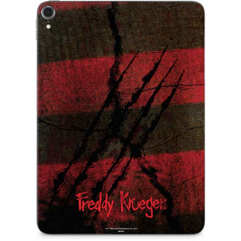 Nightmare on Elm Street Freddy Krueger Scratch Apple iPad Pro Skin
