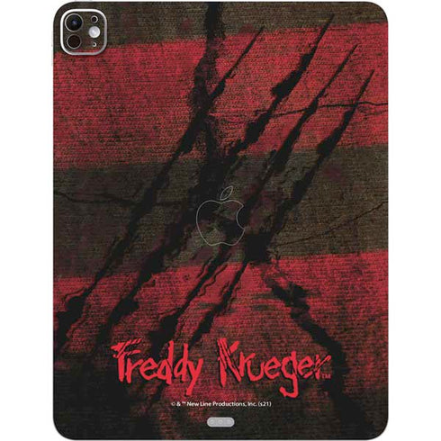 Nightmare on Elm Street Freddy Krueger Scratch iPad Pro 13in M4 (2024) Skin