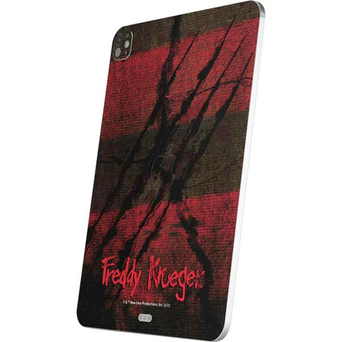 Nightmare on Elm Street Freddy Krueger Scratch iPad Pro 13in M4 (2024) Skin