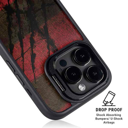 Nightmare on Elm Street Freddy Krueger Scratch iPhone 14 Pro Max Kickstand Case