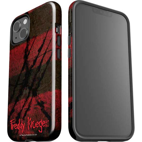 Nightmare on Elm Street Freddy Krueger Scratch iPhone 15 Impact Case