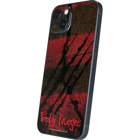 Nightmare on Elm Street Freddy Krueger Scratch iPhone 15 Skin