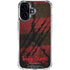 Nightmare on Elm Street Freddy Krueger Scratch iPhone 16 Plus Clear Case
