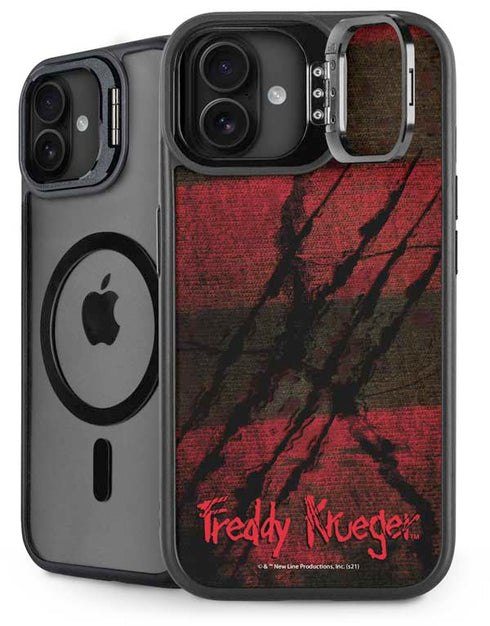 Nightmare on Elm Street Freddy Krueger Scratch iPhone 16 Plus Kickstand Case