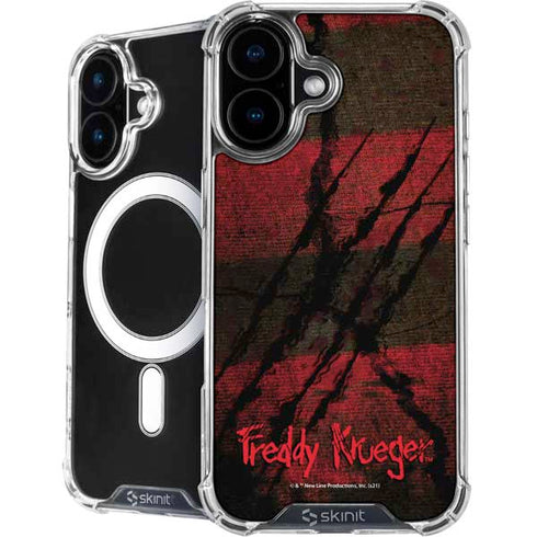 Nightmare on Elm Street Freddy Krueger Scratch iPhone 16 Plus MagSafe Case