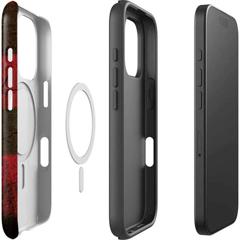 Nightmare on Elm Street Freddy Krueger Scratch iPhone 16 Pro Magsafe Impact Case