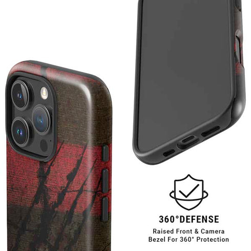 Nightmare on Elm Street Freddy Krueger Scratch iPhone 16 Pro Magsafe Impact Case