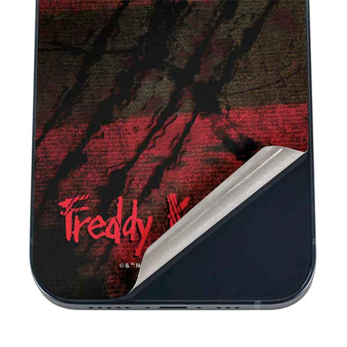 Nightmare on Elm Street Freddy Krueger Scratch iPhone 16 Skin