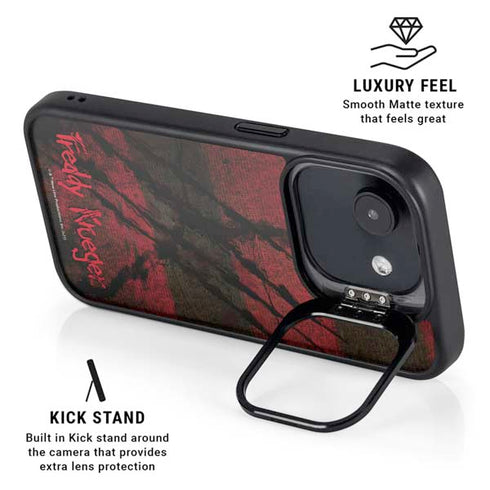 Nightmare on Elm Street Freddy Krueger Scratch iPhone 16e Kickstand Case
