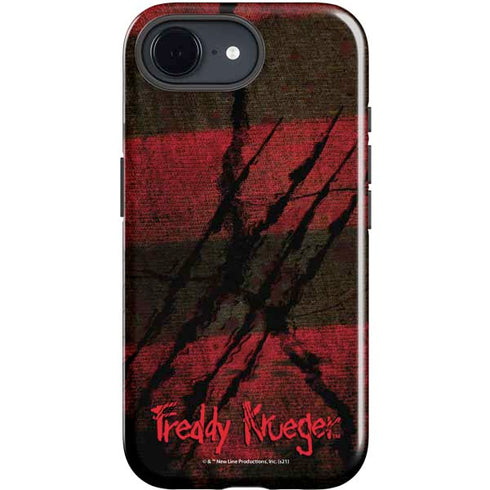 Nightmare on Elm Street Freddy Krueger Scratch iPhone 16e Impact Case