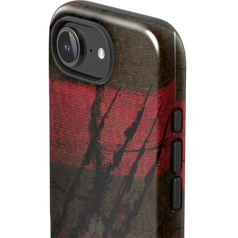 Nightmare on Elm Street Freddy Krueger Scratch iPhone 16e Impact Case