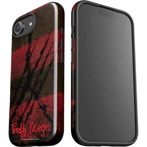 Nightmare on Elm Street Freddy Krueger Scratch iPhone 16e Impact Case