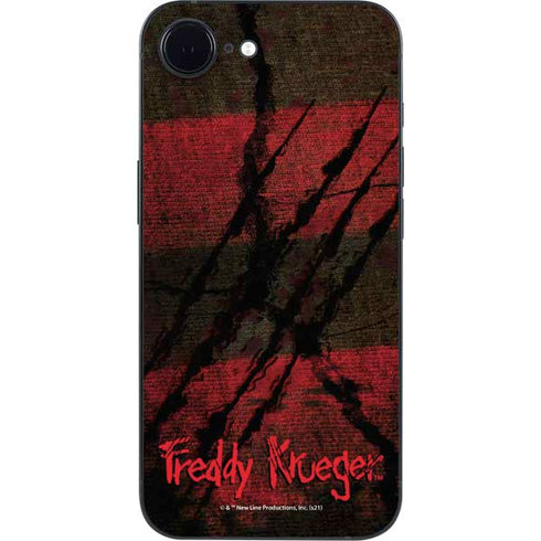 Nightmare on Elm Street Freddy Krueger Scratch iPhone 16e Skin