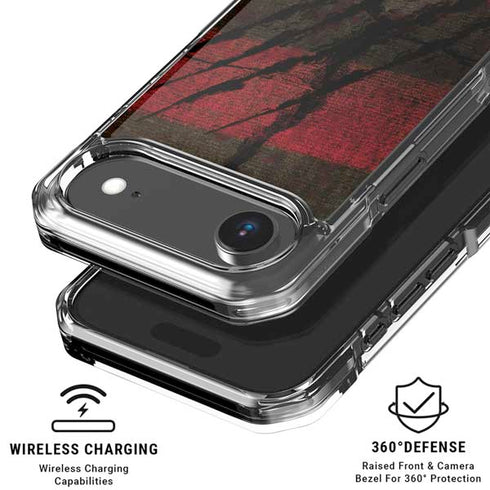 Nightmare on Elm Street Freddy Krueger Scratch iPhone 17 Air Clear Case