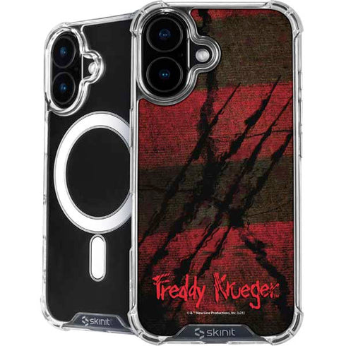 Nightmare on Elm Street Freddy Krueger Scratch iPhone 17 MagSafe Case