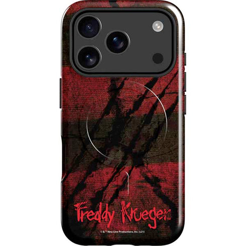 Nightmare on Elm Street Freddy Krueger Scratch iPhone 17 Pro Magsafe Impact Case