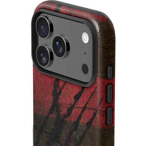 Nightmare on Elm Street Freddy Krueger Scratch iPhone 17 Pro Max Impact Case