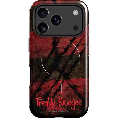 Nightmare on Elm Street Freddy Krueger Scratch iPhone 17 Pro Max Magsafe Impact Case