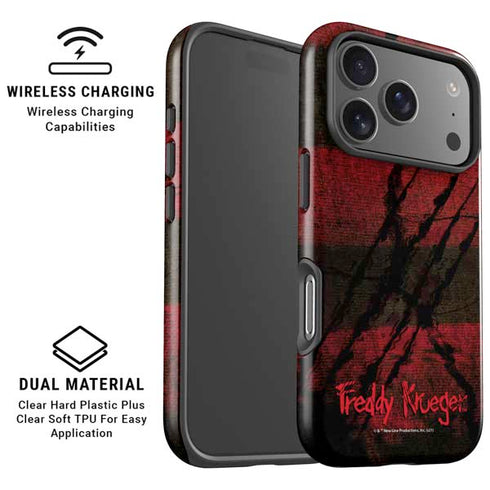 Nightmare on Elm Street Freddy Krueger Scratch iPhone 17 Pro Max Magsafe Impact Case