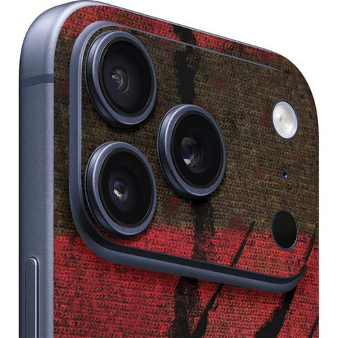 Nightmare on Elm Street Freddy Krueger Scratch iPhone 17 Pro Skin