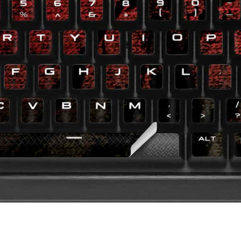 Nightmare on Elm Street Freddy Krueger Scratch K95 RGB PLATINUM Mechanical Gaming Keyboard Skin