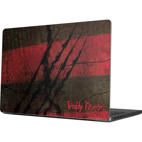 Nightmare on Elm Street Freddy Krueger Scratch Apple MacBook Pro 14-inch Skin