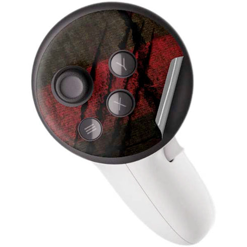 Nightmare on Elm Street Freddy Krueger Scratch Meta Quest 3S Skin