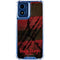 Nightmare on Elm Street Freddy Krueger Scratch Moto G Play 4G (2024) Clear Case
