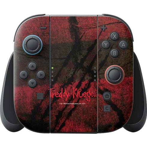 Nightmare on Elm Street Freddy Krueger Scratch Nintendo Skins
