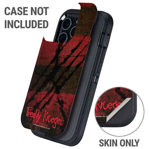 Nightmare on Elm Street Freddy Krueger Scratch Otterbox Defender iPhone Skin
