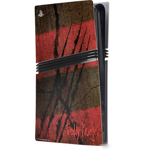 Nightmare on Elm Street Freddy Krueger Scratch PlayStation PS5 Skins