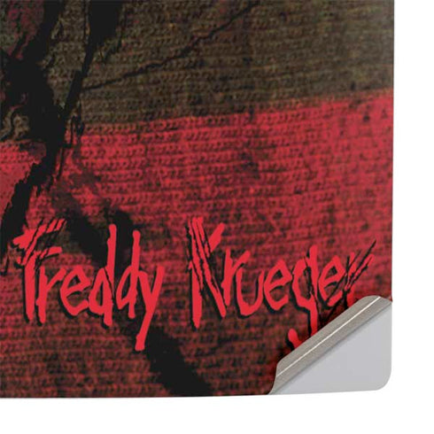 Nightmare on Elm Street Freddy Krueger Scratch PS5 Pro Console Skin