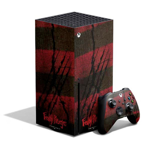 Nightmare on Elm Street Freddy Krueger Scratch Xbox Series X Skins