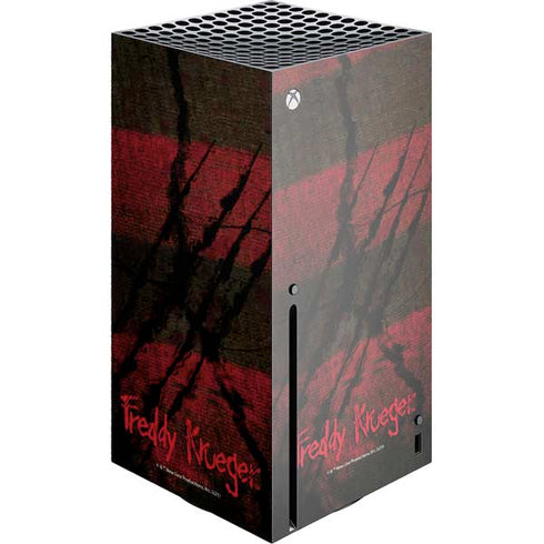 Nightmare on Elm Street Freddy Krueger Scratch Xbox Series X Skins