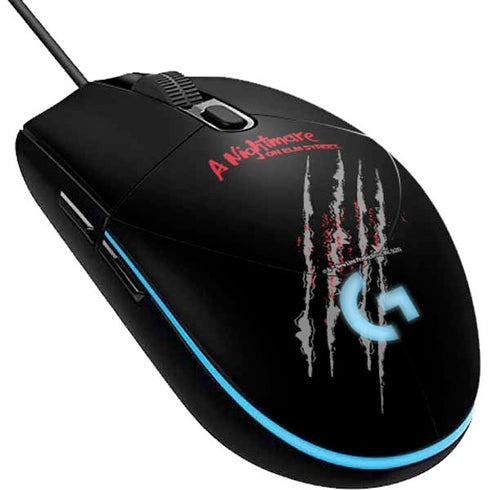 Nightmare on Elm Street Freddy Krueger Slash G203 Prodigy RGB Wired Gaming Mouse Skin