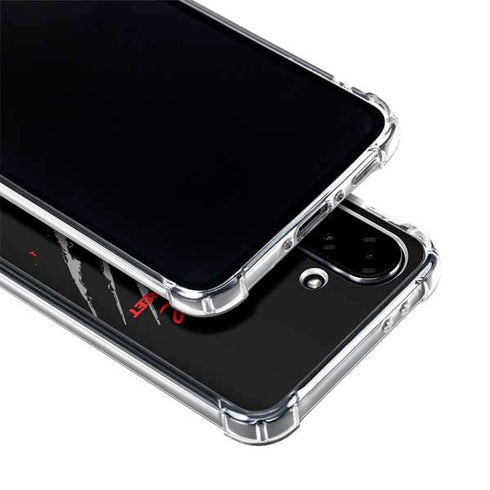 Nightmare on Elm Street Freddy Krueger Slash Galaxy A36 5G Clear Case