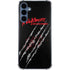 Nightmare on Elm Street Freddy Krueger Slash Galaxy A55 5G Clear Case