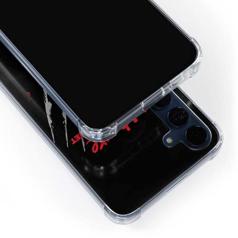 Nightmare on Elm Street Freddy Krueger Slash Galaxy A55 5G Clear Case